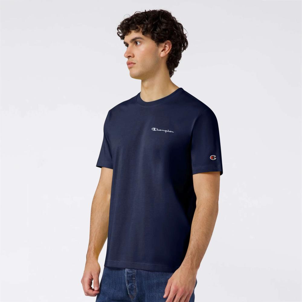 CHAMPION T-SHIRT MN 221798 BS501 NAVY