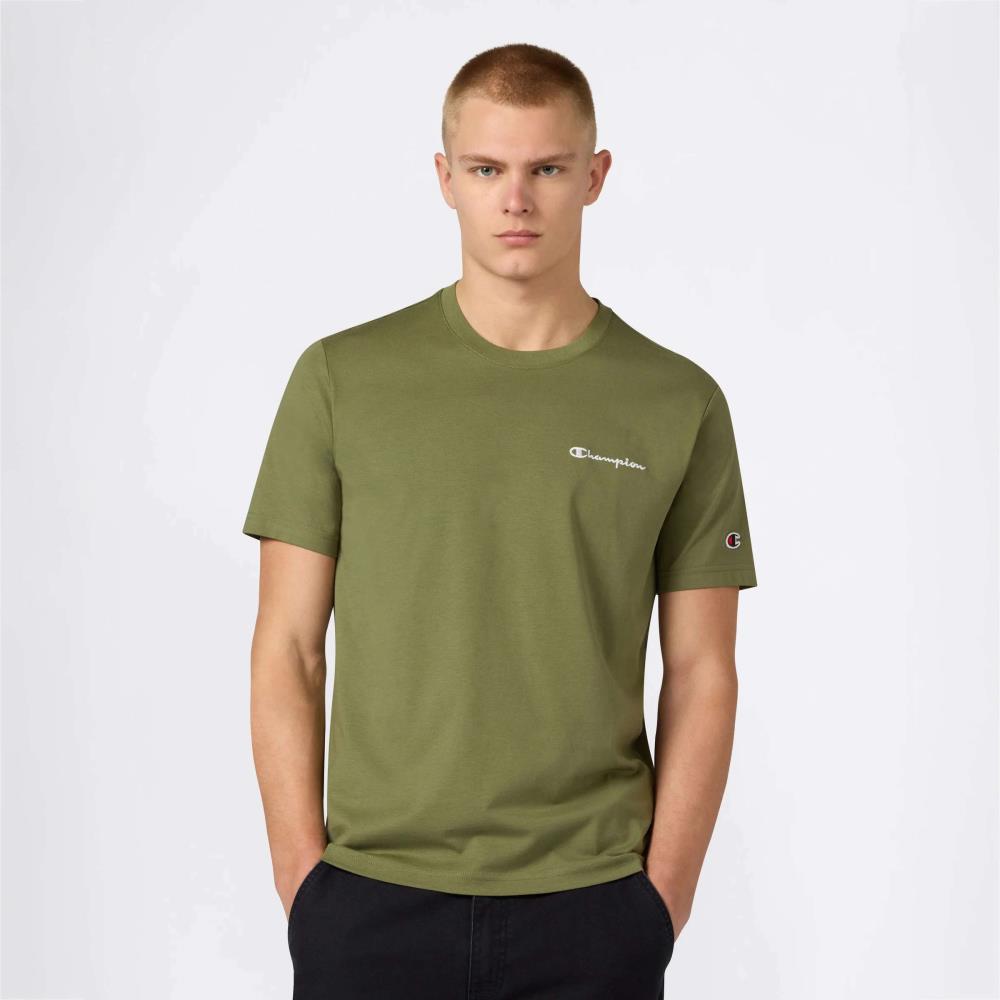 CHAMPION T-SHIRT MN 221798 GS156 VERDE