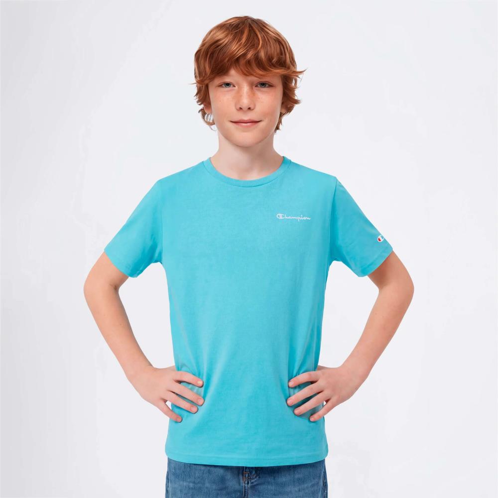 CHAMPION T-SHIRT JR 307323 - BS060 AZUL