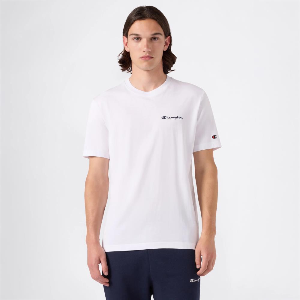 CHAMPION T-SHIRT MN  221798-WW001 WHT