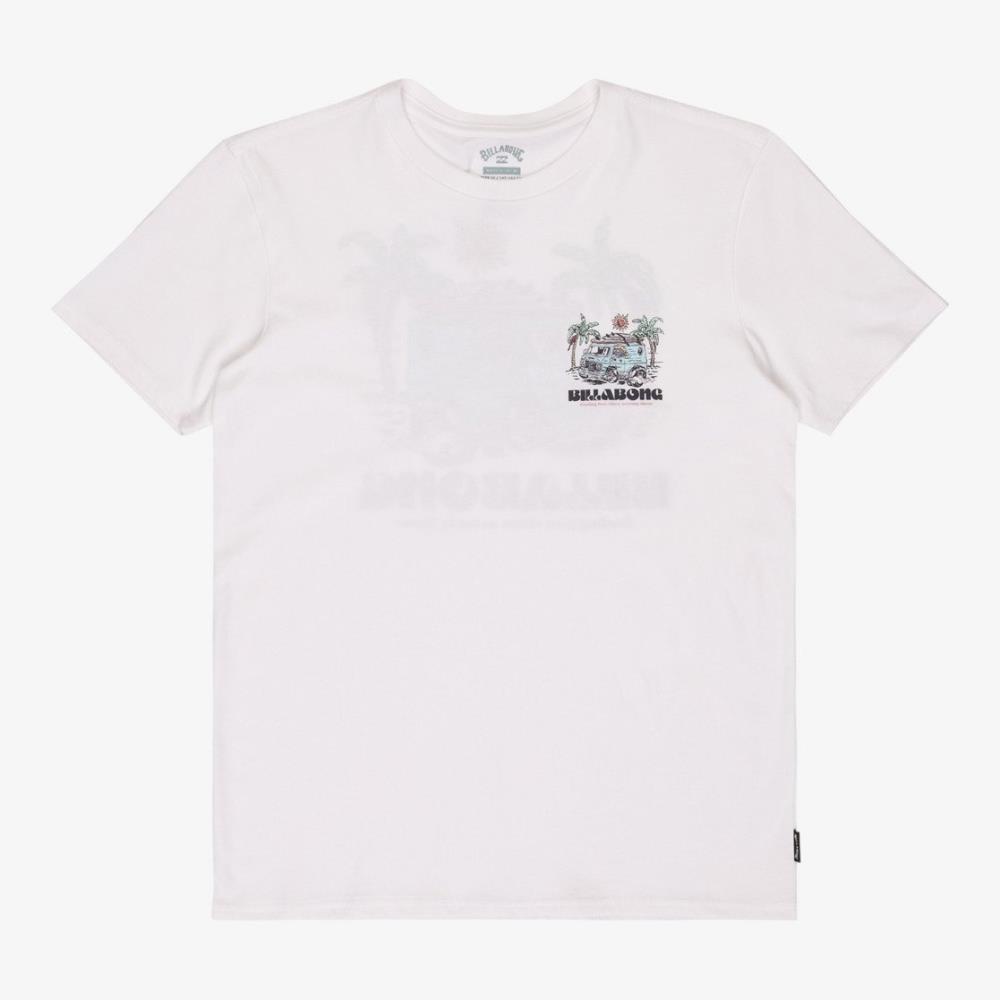 BILLABONG T-SH JR EBBZT00231-WHT RUSH TO RELAX