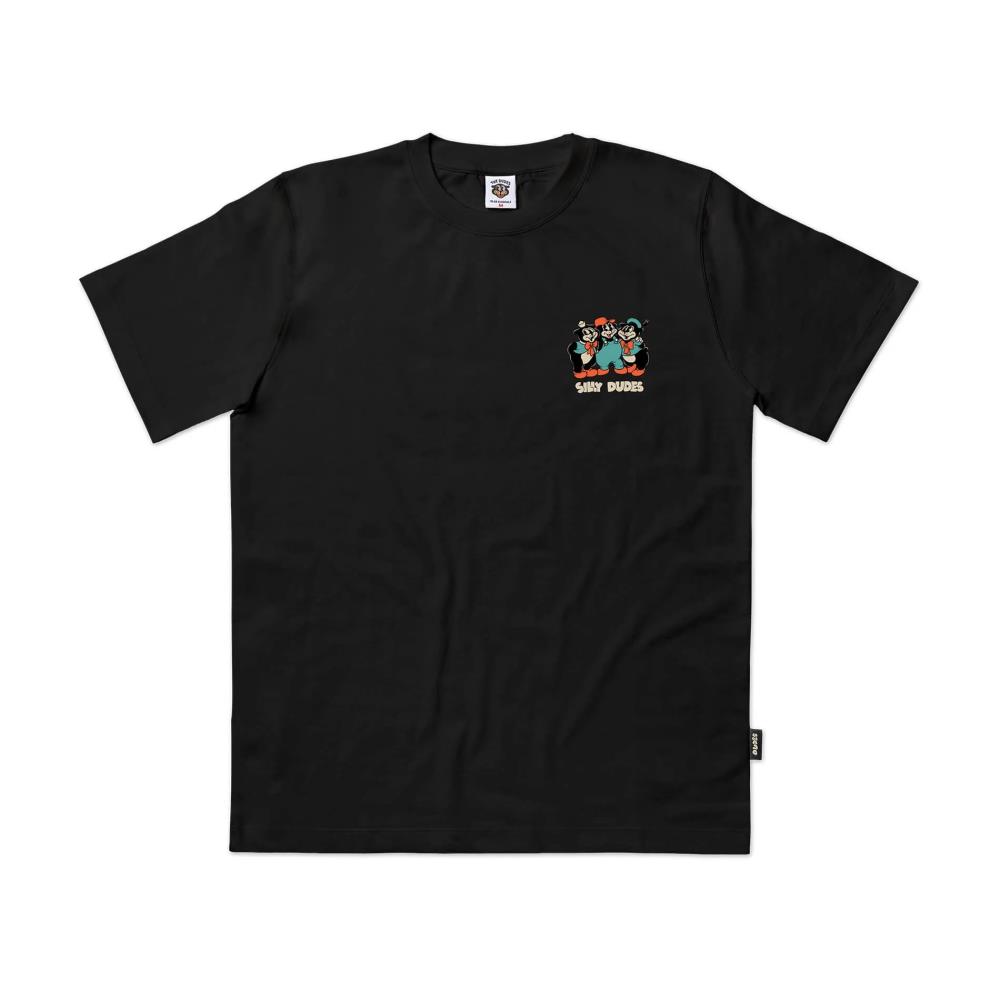 THE DUDES T-SH MN 10063502 BIG BAD WOLF BLK