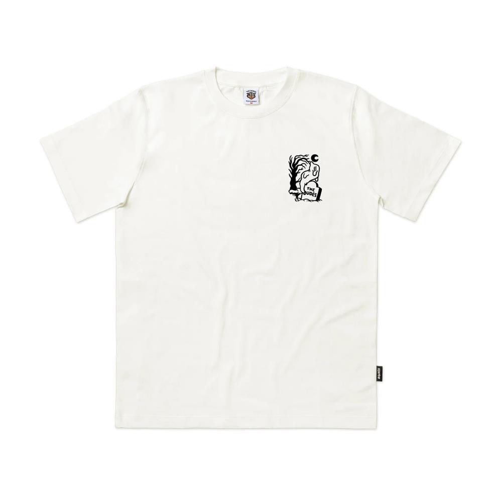 THE DUDES T-SH MN 10029129 GHOST CLIFF OFF WHT