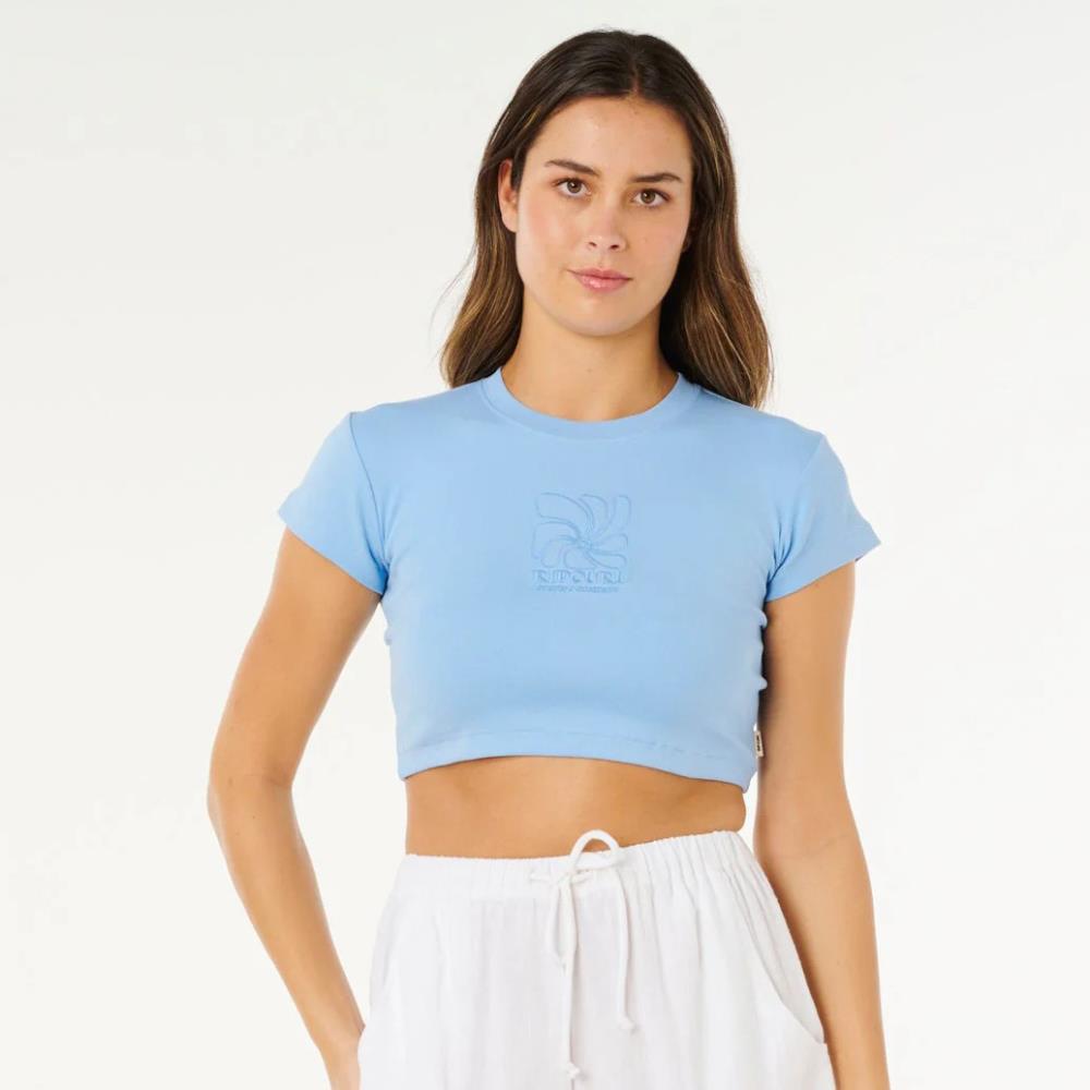 RIP CURL T-SH WM 0MKWTE-1080 PACIFIC COAST BLU
