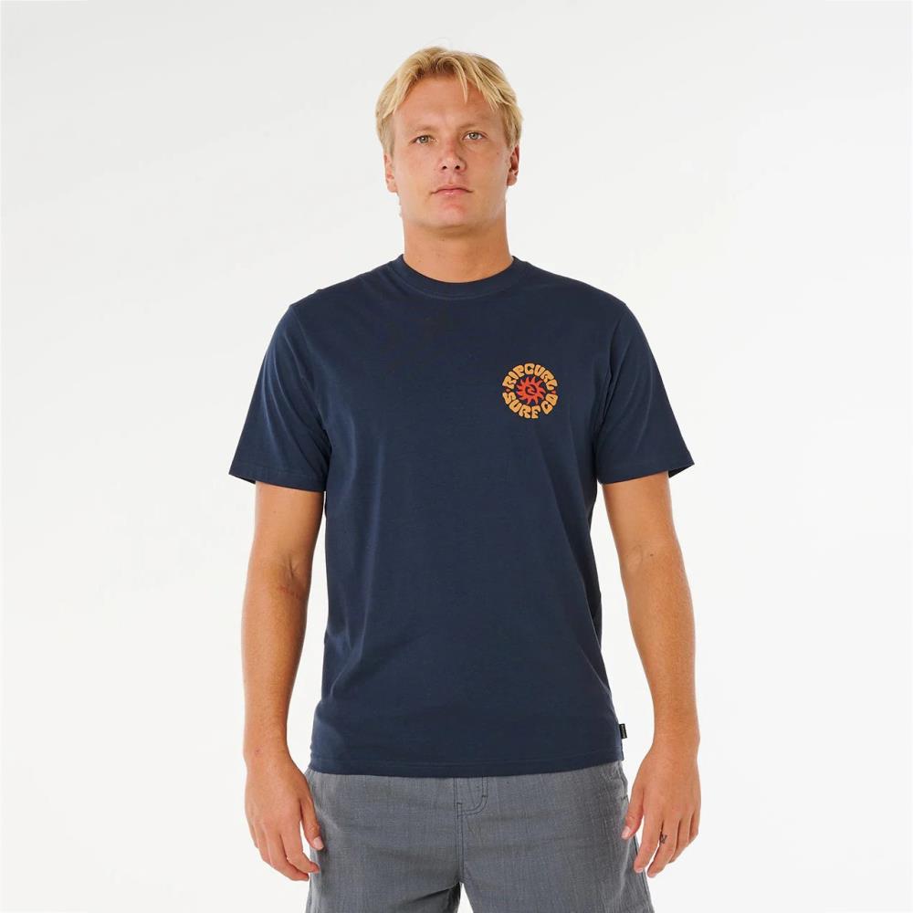 RIP CURL T-SH MN 0XDMTE-0291 PACIFIC NAVY