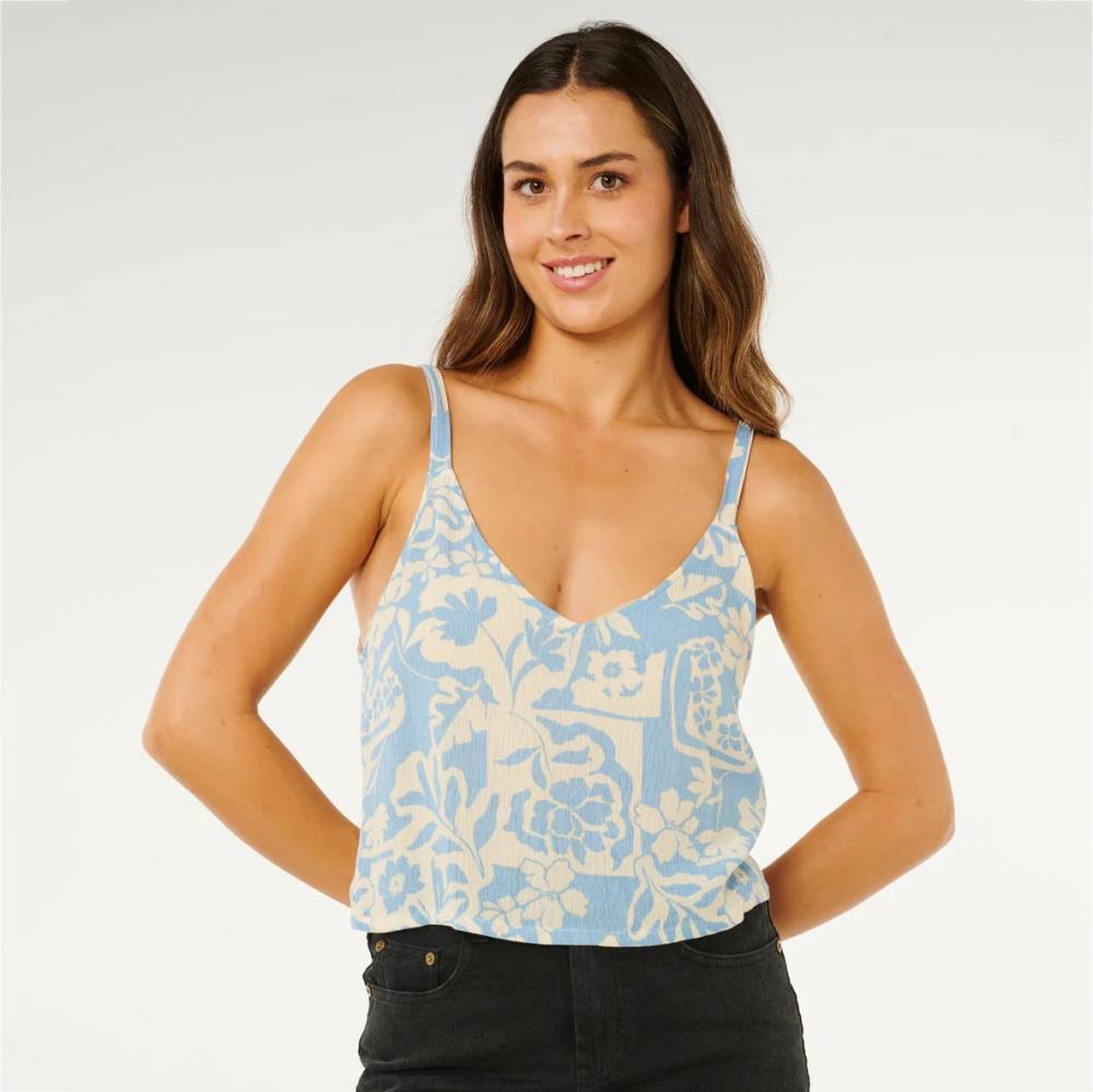 RIP CIRL TOP WM 06WWSH-0070 PARTY BLU