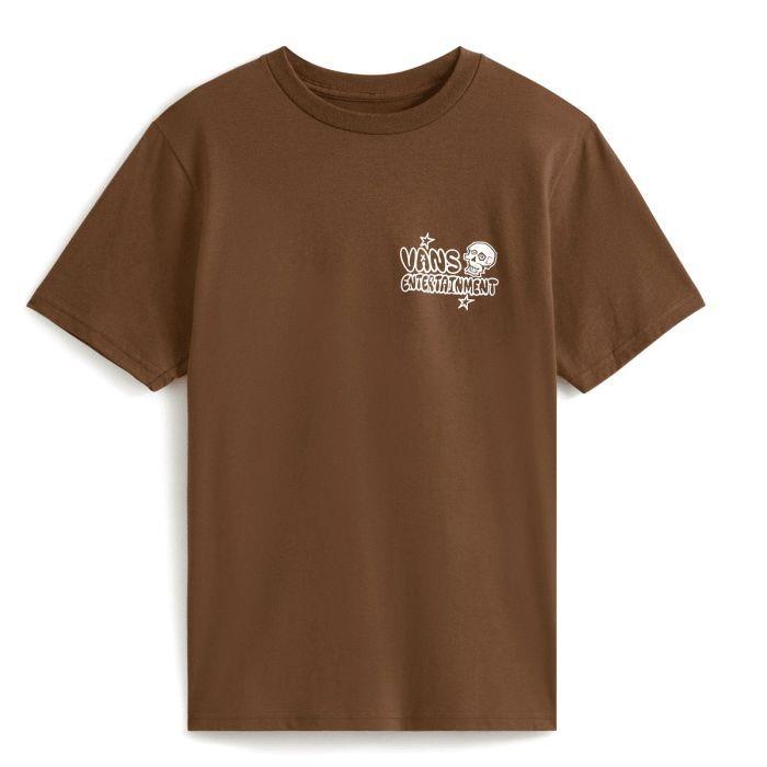 VANS T-SH JR VN000VX8FST ENTERTAINMENT COCOA