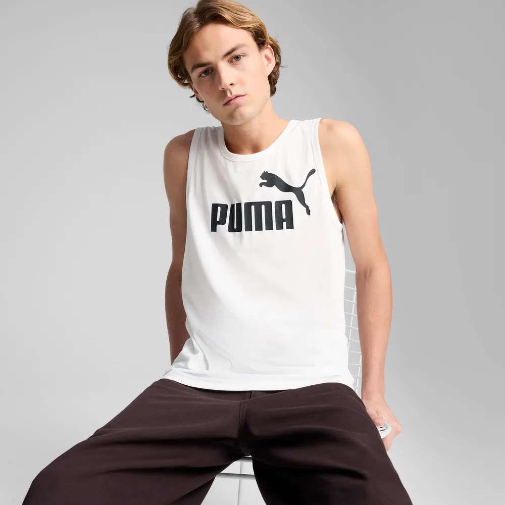 PUMA TANK MN 682544-02 LOGO WHT