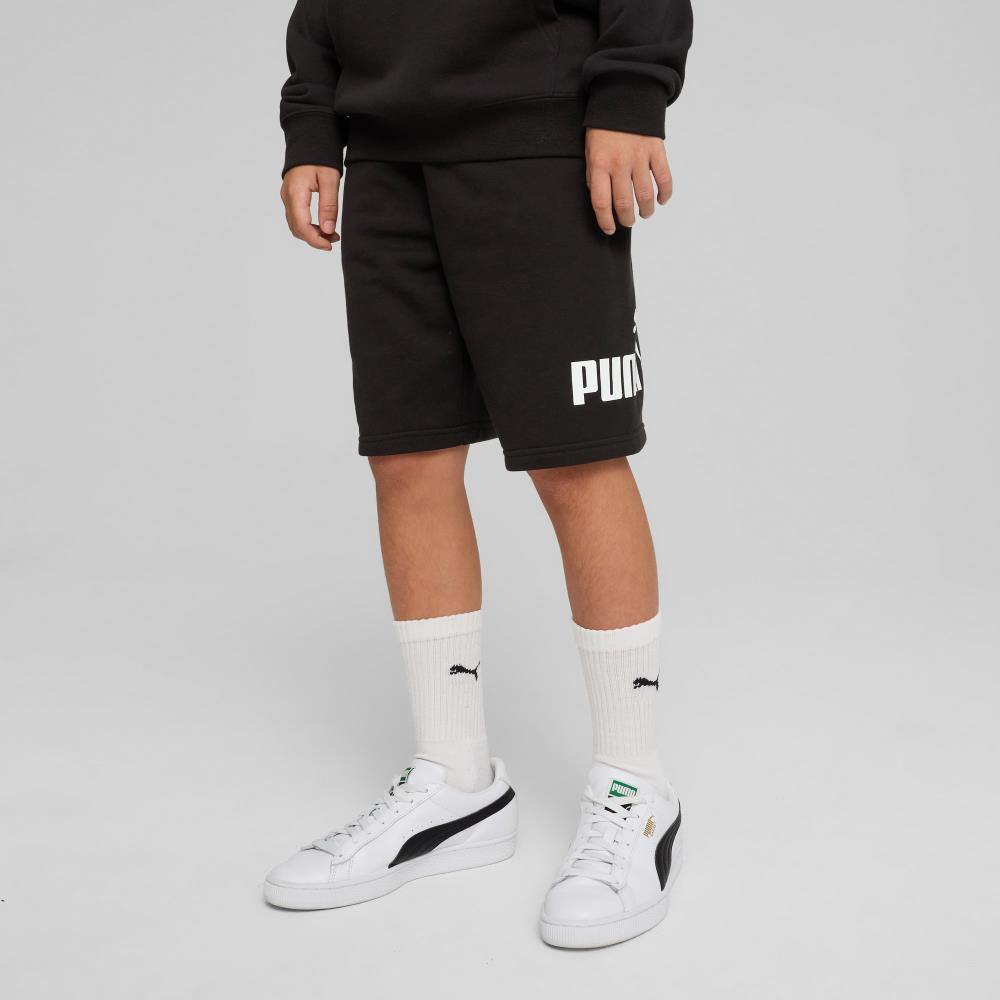 PUMA CALCAO JR 684918-01 LOGO BLK