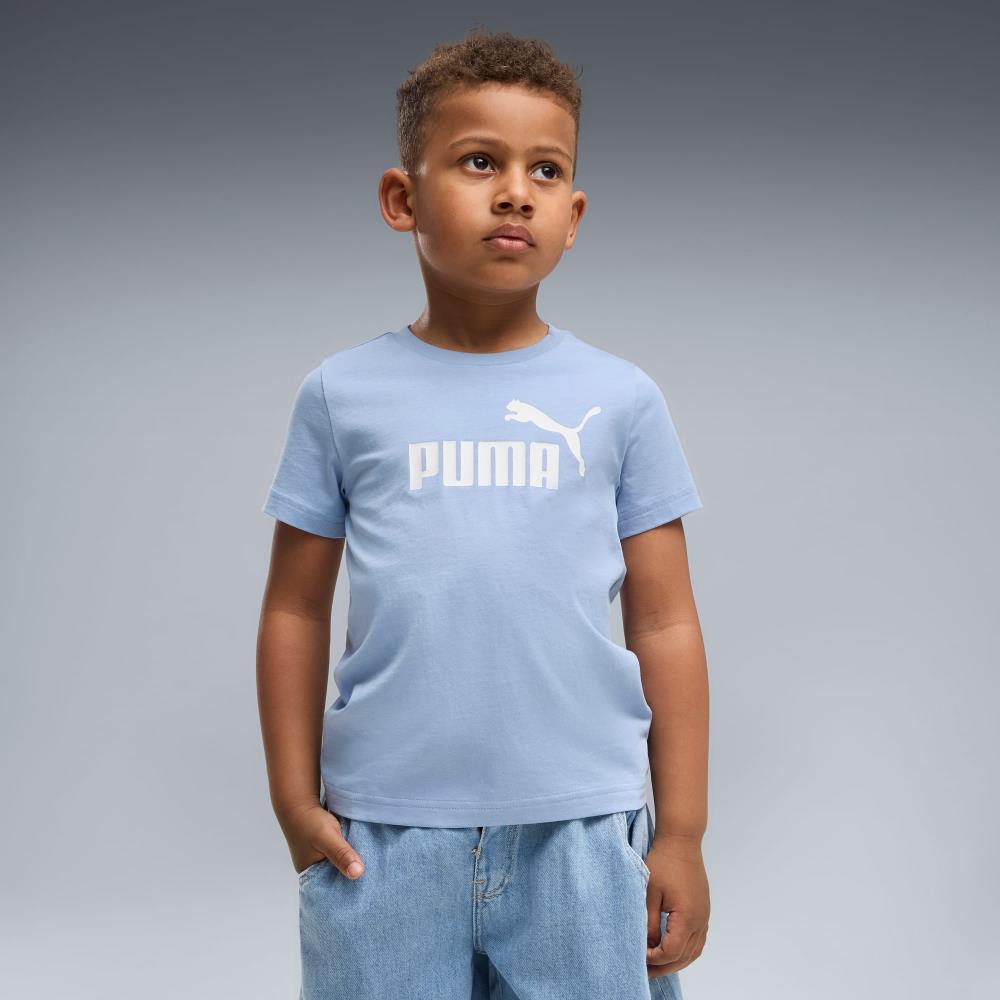 PUMA T-SH INF 684930-55 LOGO BLU