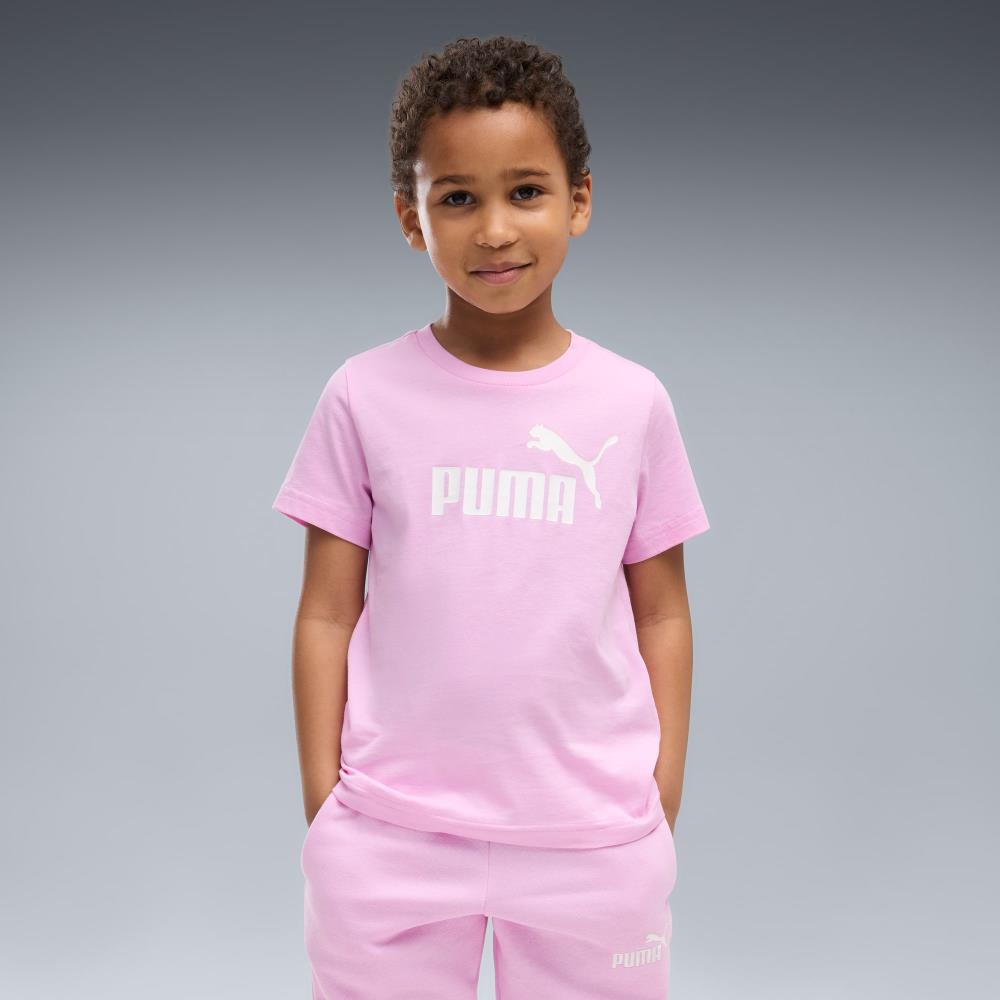PUMA T-SH INF 684930-75 LOGO PINK