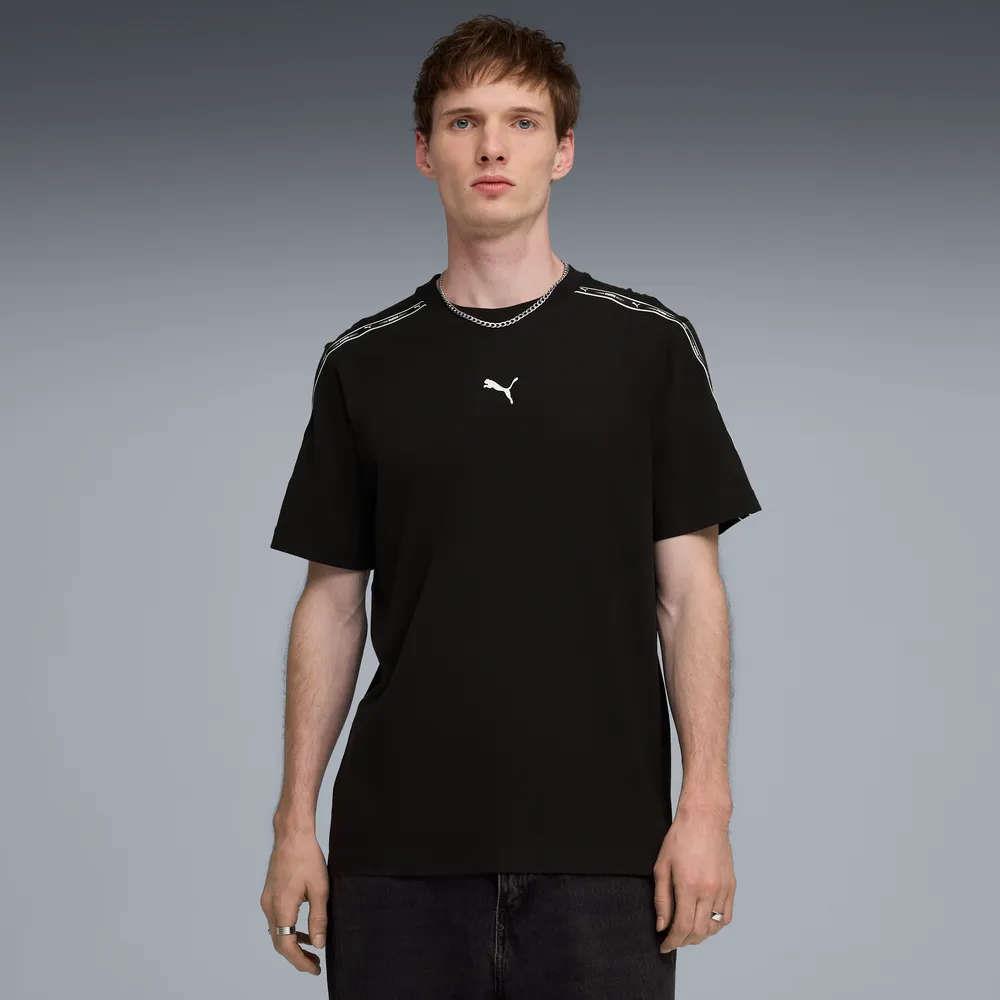 PUMA T-SH MN 691693-01 TAPE BLK