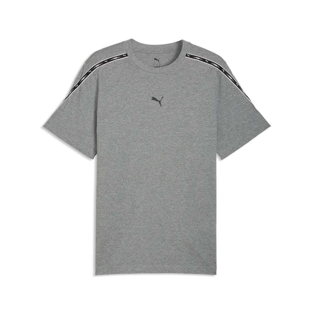PUMA T-SH MN 691693-03 TAPE CINZA