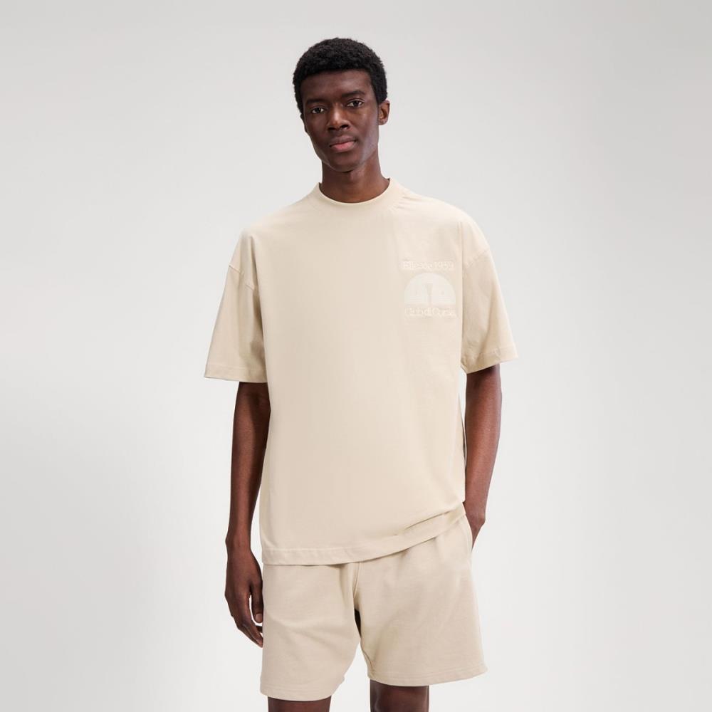 ELLESSE T-SH MN SHB23147 CLUB DI CORSA STONE